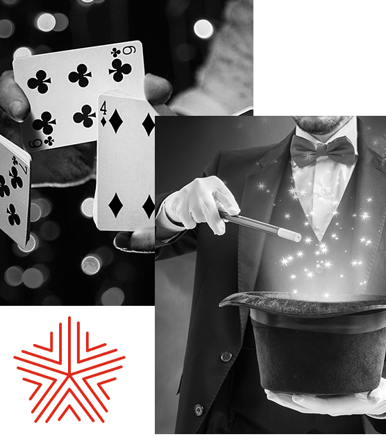Saju Velukunnel performing magic show in Thekkady, Idukki